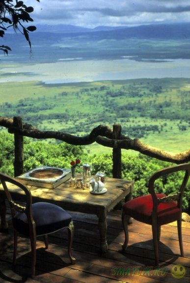 ����� Ngorongoro Crater Lodge: � ��������� ����� �������
